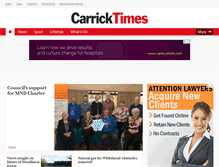 Tablet Screenshot of carrickfergustimes.co.uk